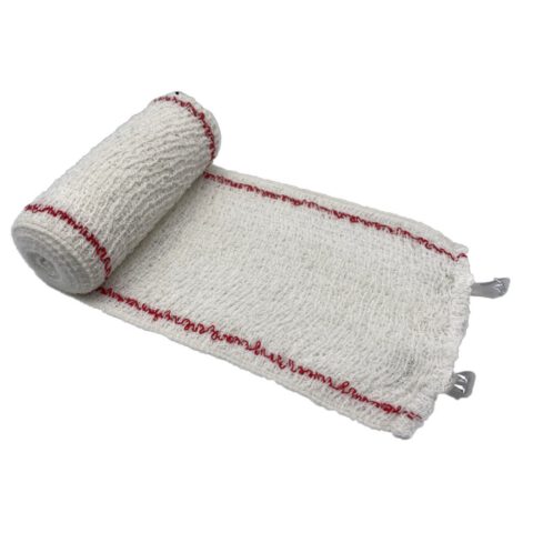 Bande de crêpe 100 % coton stérile 4 m × 10 cm