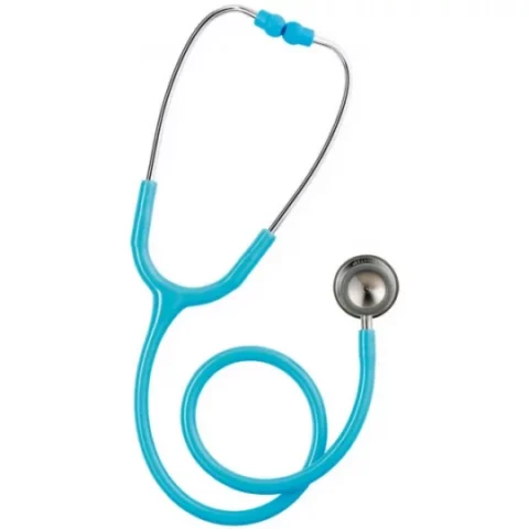 Stéthoscope Spengler Magister double pavillon pédiatrique – bleu azur