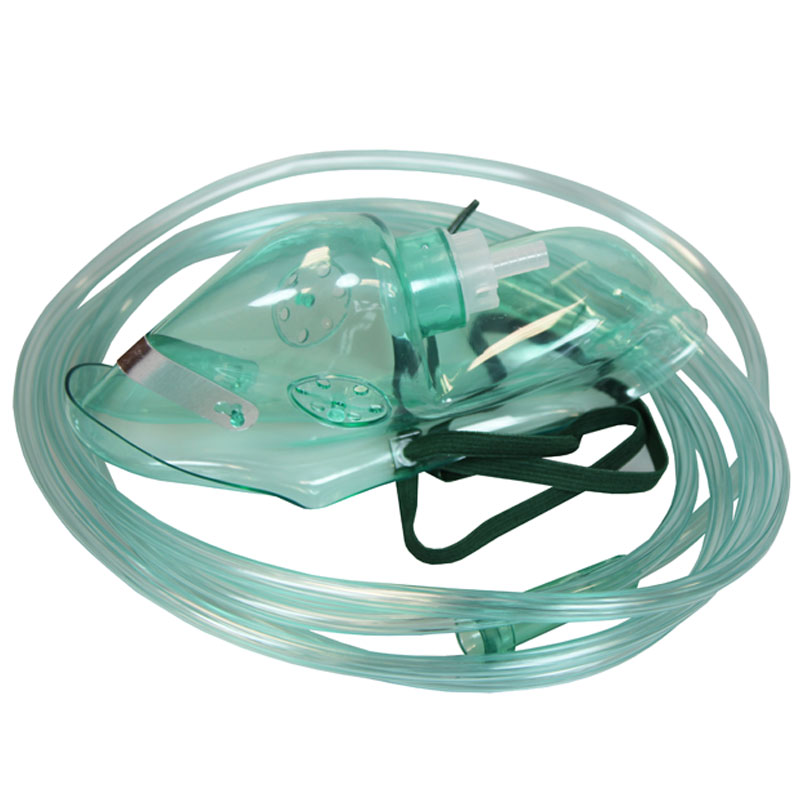 Masque à oxygène avec tuyau 2 m – adulte